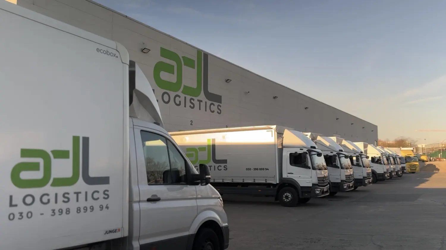 Blocklagerung Von AdL Logistics GmbH
